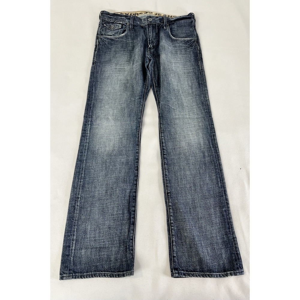 VTG Express Jeans Slim Rocco Men's 32x32 (34x32.5)Blue Denim Y2K
